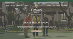 Desktop Screenshot of franklinpark.org